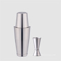 750ML Stainless Steel Cocktail Shaker Kit Boston Bar Tool With Jigger/Bar Spoon/Strainer